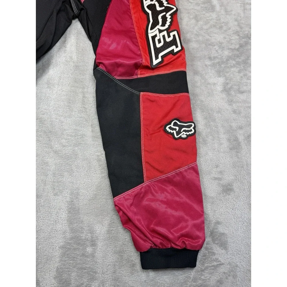 Fox 360 Motocross Pants Mens 32 Red Black MX ATV Dirt Bike Racing Riding Gear
